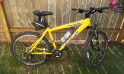 SPECIALIZED MOUNTAIN BIKE LIKE NEW ONLY USED A FEW MONTHS!!
HELMET, RIDING GLOVES, PUMP, WATER BOTTLE, SEAT PACK INCLUDED
CALL MARK @ 503-936-7982