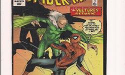 Spider-Man Collectible Series *Volume 15 *No.7 (6.5"x10")&nbsp;&nbsp; - hand made from cover of comic&nbsp; &nbsp; *Cliff's Comics & Collectibles *Comic Books *Action Figures *Hard Cover & Paperback Books *Location: 656 Center Street, Apt A405,