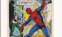 Spider-Man Versus The Terrible Tinkerer 1 Poster (6.5"x10")&nbsp;&nbsp; - hand made from cover of comic *Cliff's Comics & Collectibles *Comic Books *Action Figures *Hard Cover & Paperback Books *Location: 656 Center Street, Apt A405, Wallingford, Ct *Cell
