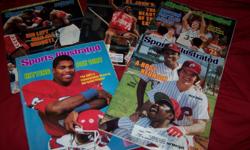 some date back to 1983 in good condition have about 30 magazines.&nbsp; Names like Pete Rose, Herschel Walker, Muhammond Ali...are on the covers.