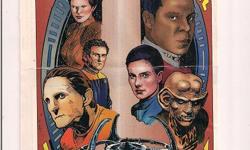 Star Trek Deep Space Nine Poster 6.5"x10.5"&nbsp; -&nbsp; hand made from pages of comics magazine&nbsp;&nbsp; *Cliff's Comics & Collectibles *Comic Books *Action Figures *Posters *Hard Cover & Paperback Books *Location: 656 Center Street, Apt A405,