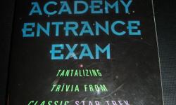starfleet academy entercnce exam book