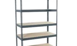 Freestanding shelving units. 72"H x 48"W x 24"D. Steel frame, 5000 lbs capacity. Like new. Bought from Lowe?s for $70+ each. Get 6 for $250. 318-741-5654