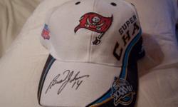 autographed personally by brad johnson&nbsp;