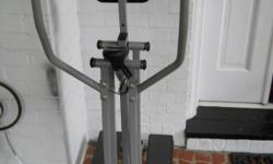 "The Sharper Image" ski machine for exercising arms and legs, in excellent
condition.