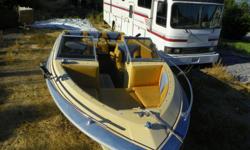 1987 Sunrunner 205/6cyl chevy inboard motor,extra stainless steel prop, open bow, skis, downrigger,extra life jackets, tow rope, pull tube, runs great, needs new radio, carpet worn by back seat, must sell granddaughter needs braces