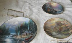 I have several plates shapes and sizes for all you Thomas Kinkade Lovers.
A WARM WELCOME HOME
THE SEA OF TRANQUALITY
A QUIET EVENING AT RIVERLODGE
THE WIND OF THE SPIRIT
A NEW DAY DAWNING
SWEETHEART COTTAGE.... SMALL PLATES
LAMPLIGHT BRIDGE ... SMALL