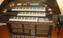 THIS IS A VERY NICE ORGAN. IT IS A THREE MANUAL AND PRODUCES ABOUT ANY SOUND YOU MAY WANT.
I BOUGHT IT FOR MY WIFE AND DAUGHTER TO ENJOY LEARNING TO PLAY IT. MY MISTAKE ! IT IS JUST SITTING AND COLLECTING DUST IN MY DINING ROOM. I HAVE THE OWNERS MANUAL
