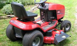 One owner,Very good condition,Used to mow my lawn only, approx 1/2 to 3/4 acre. Every thing works as it should, no issues, starts easy runs great. 17 hp Briggs & Stratton, 44 " cutting deck, Hydrostatic pedal drive, plenty of tread left on tires, no dry
