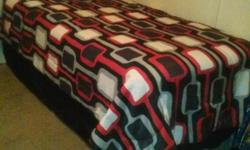 I have a twin bed and rails I need to sale ASAP, we are moving and can't take it with us so please call Christina ASAP --