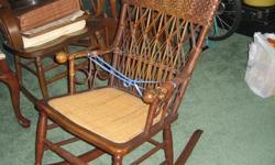 Very Old Wicker Rocker - $375 (Medford, NJ)
Very Rare Wicker Rocking Chair....in excellent shape.
Call Jim at 609-458-3711