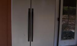 Silver/grey Whirlpool refrigerator. Exactly 1 year old and in great condition. I am moving to Utah and need the exact amount for gas and other expenses.