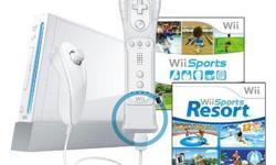 Brand: Nintendo
Product ID: 2134363
SKU: 045496880262
Description:
Wii Console- White. Includes White Wii Console, White Wii Remote Plus, White Nunchuk, Wii Sports and Wii Sports Resort. Wii Sports Resort takes the inclusive, fun and intuitive controls of