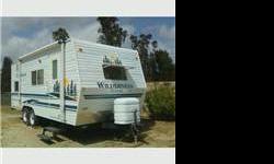 Just like New... never left the property, 18' Wilderness Scout travel trailer. Only asking 8,000. ask for Jean at (951) 553-6240