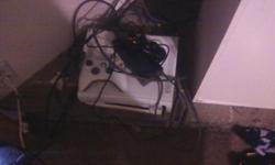 I have a xbox 360 not even a month old yet includeing 2 controllers(one wireless) and 4 games baseball 2k9, NBA 2K11, Mortal Kombat,and Call Of Duty BLACK OPS.