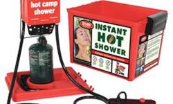 Hot Tap On-Demand Hot Shower 6185
Your Price: $149.95
Enjoy the comfort of instant hot showers anytime anywhere. Portable and self-contained, the Hot Tap is one of our most popular on-demand hot showers. Equipped with a stainless steel burner, this Zodi