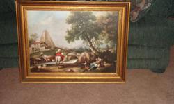 Beautiful Zuccarelli (Large) landsape painting, and 2 small other paintings by other artists, have had for over 25 years and want to sell. Great condition! Willing to meet half way if interested in viewing pictures.....Please e-mail or call for more info!
