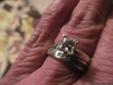 3/4 Karat Leo Diamond Engagement and Wedding Ring Set