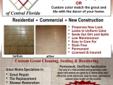 Grout Works Tile grout cleaning, color sealing, shower repair & restoration, grout restoration, grout sealing,paver cleaning and sealing.